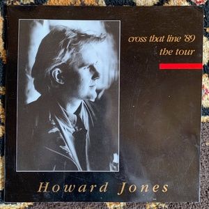 Howard Jones "Cross That Line" Tour Program 1989